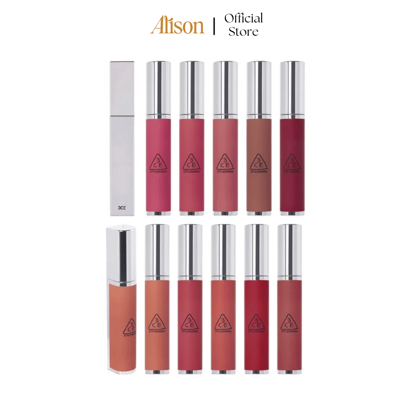 Son 3CE Hazy Lip Clay Liquid Lipstick 4g